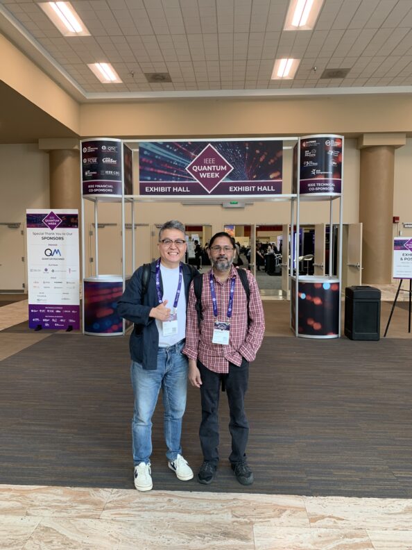 Congrats to Nadeem, presenting his work on PQC at QC’25 (ABQ, NM)